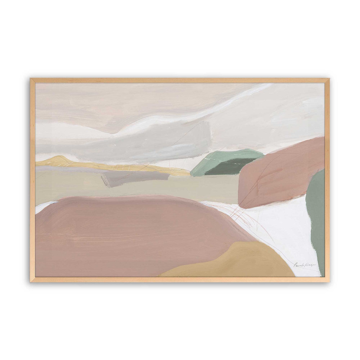 [Color:Raw Maple], Picture of art in a Raw Maple frame