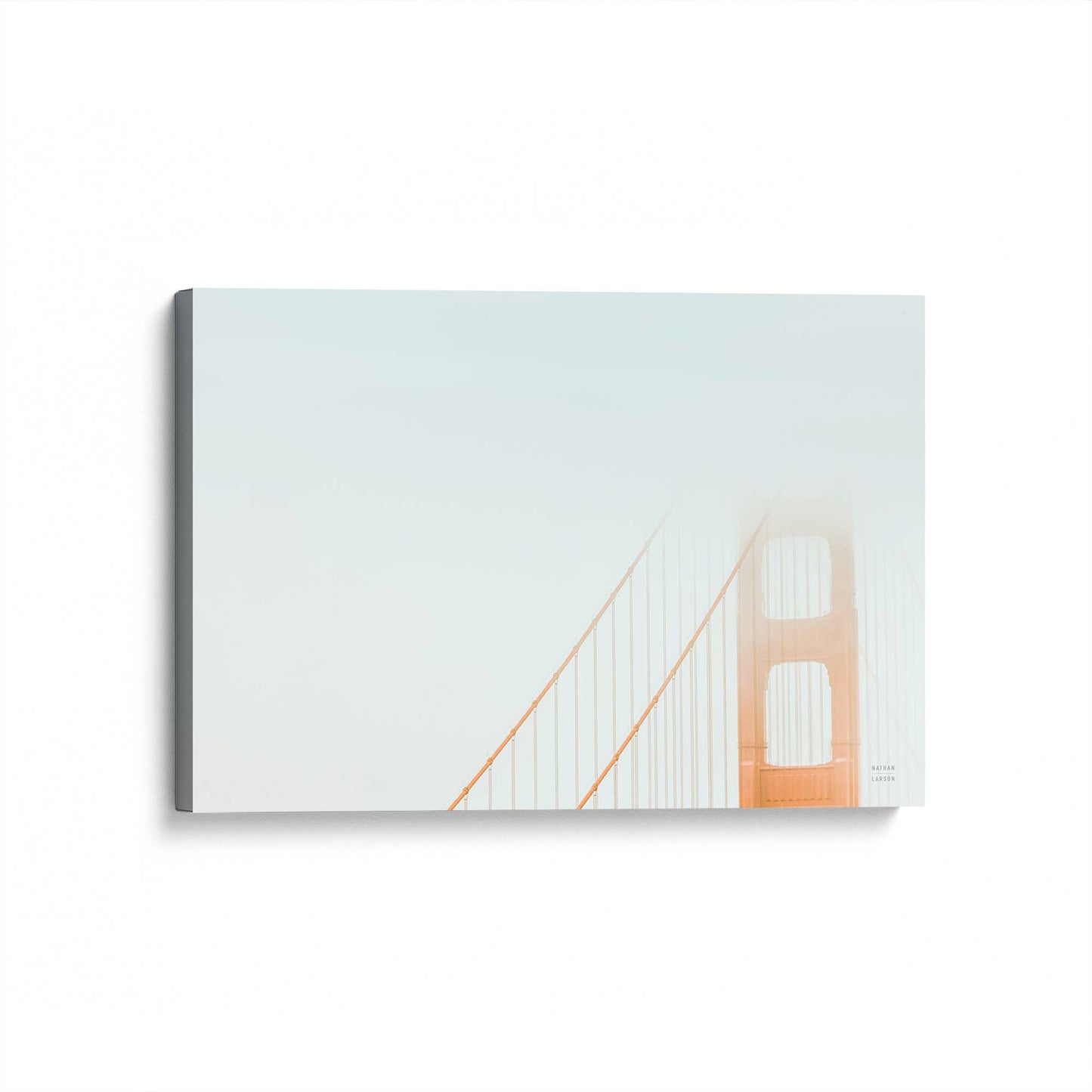 [Color:Stretched Canvas], Picture of art at an angle