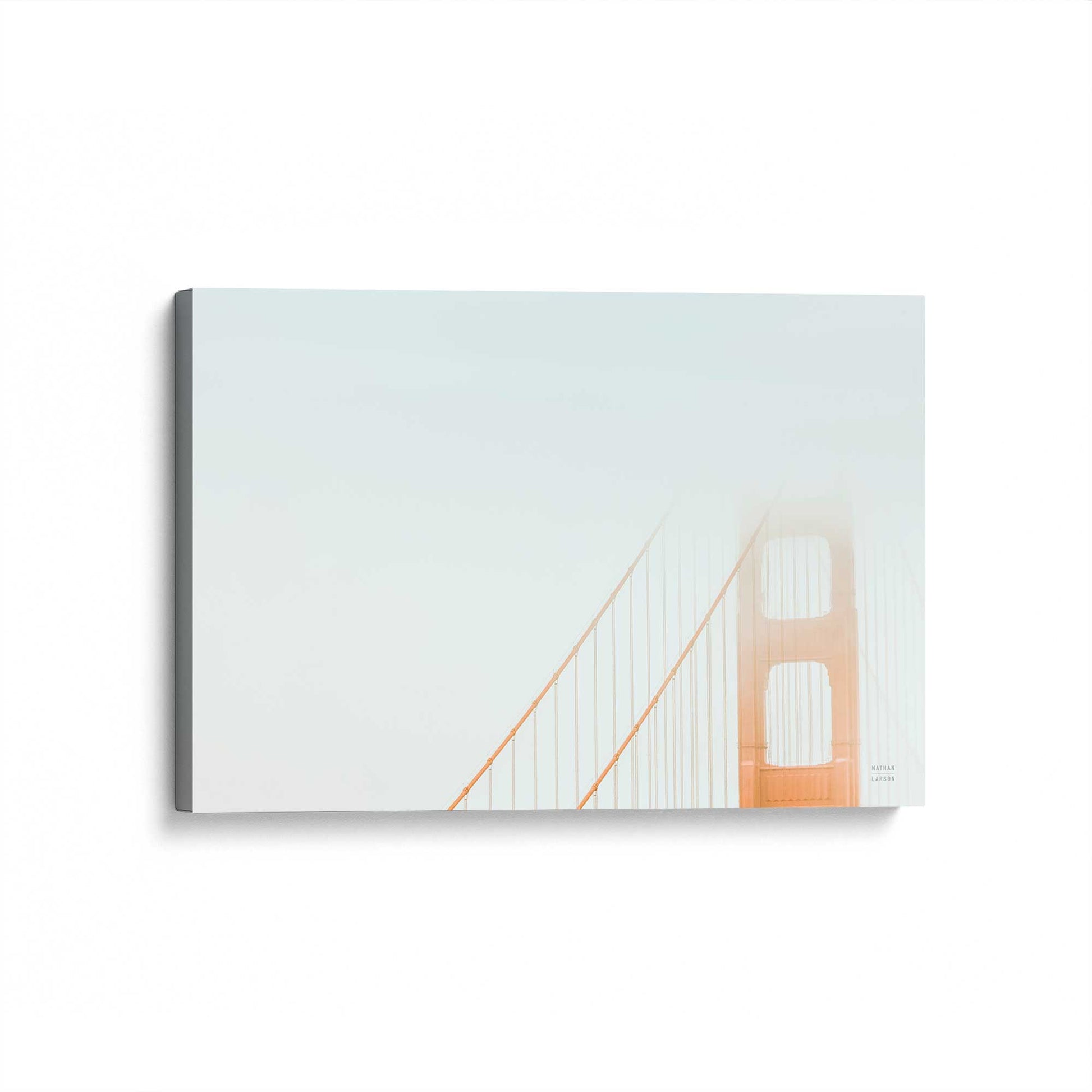 [Color:Stretched Canvas], Picture of art at an angle