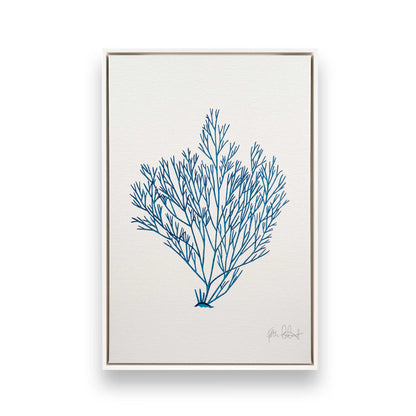 [Color:Opaque White], Picture of art in a White frame