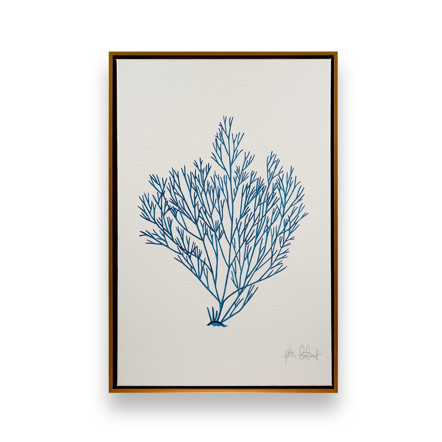 [Color:Polished Gold], Picture of art in a Polished Gold frame