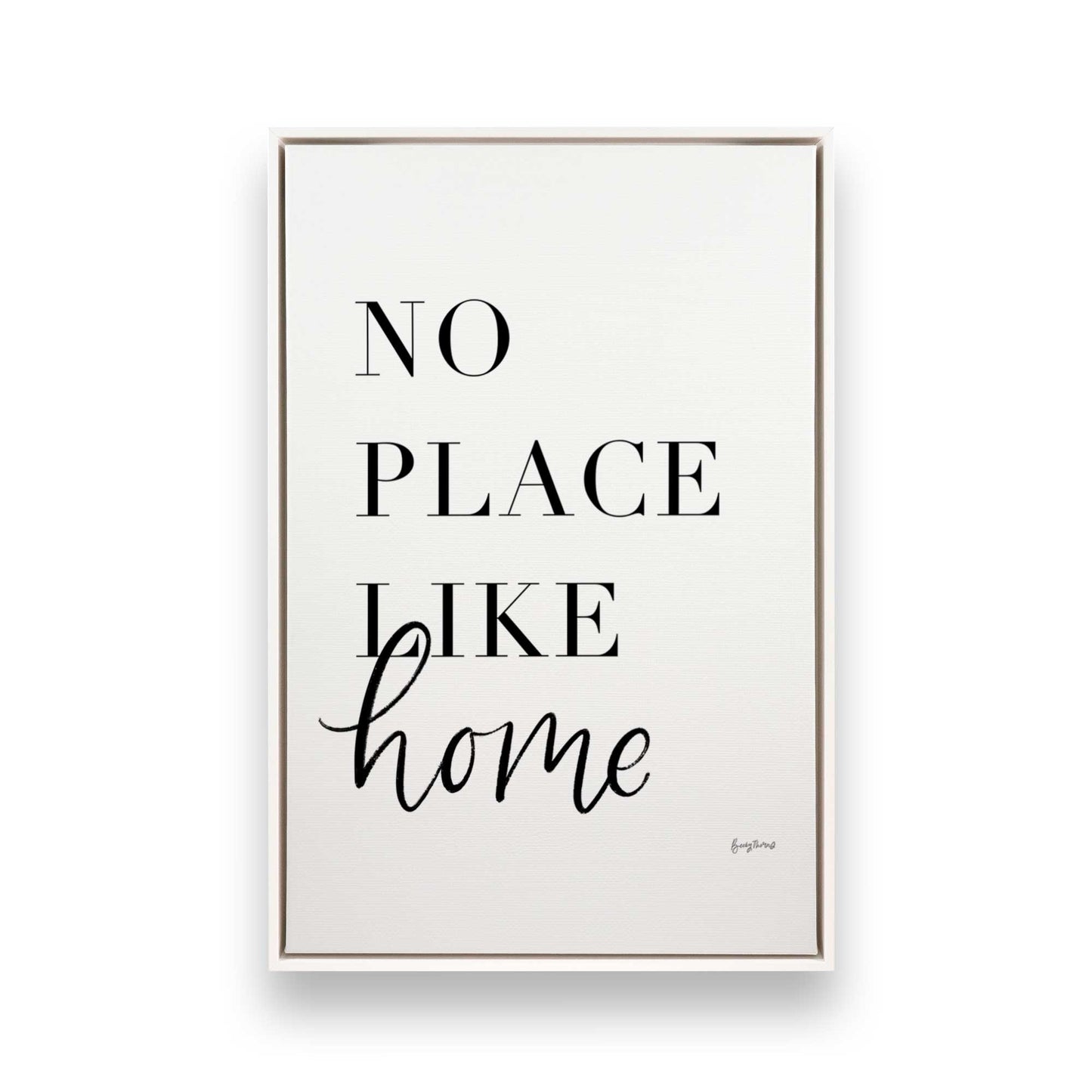 [Color:Opaque White], Picture of art in a White frame