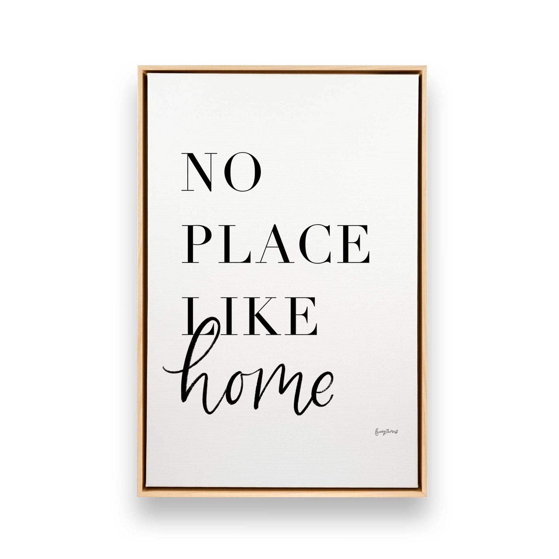 [Color:American Maple], Picture of art in a American Maple frame