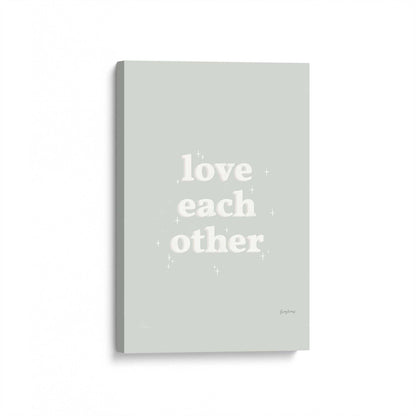 [Color:Stretched Canvas], Picture of art at an angle