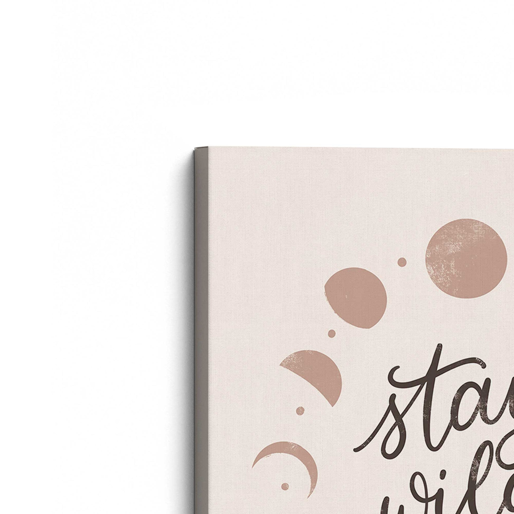 [Color:Stretched Canvas], Picture of the corner of the art