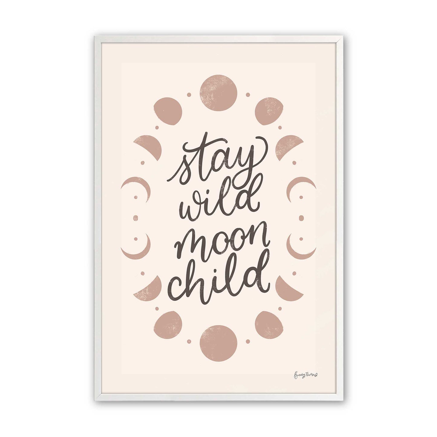 [Color:Opaque White], Picture of art in a Opaque White frame