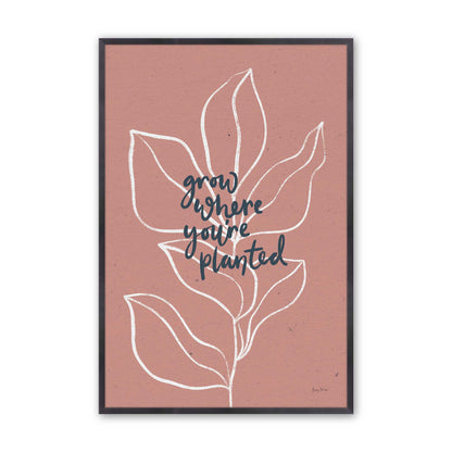 [Color:Weathered Zinc], Picture of art in a Weathered Zinc frame