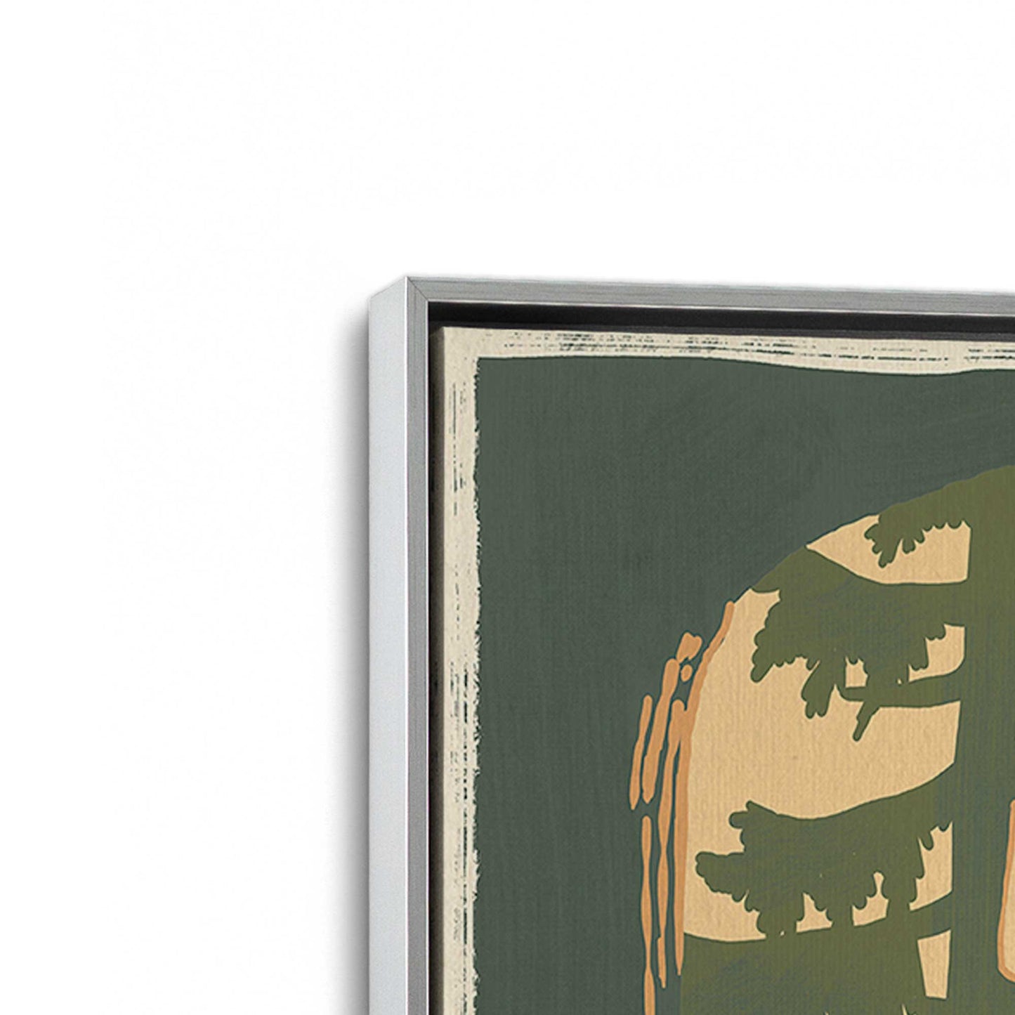 [Color:Polished Chrome], Picture of the corner of the art