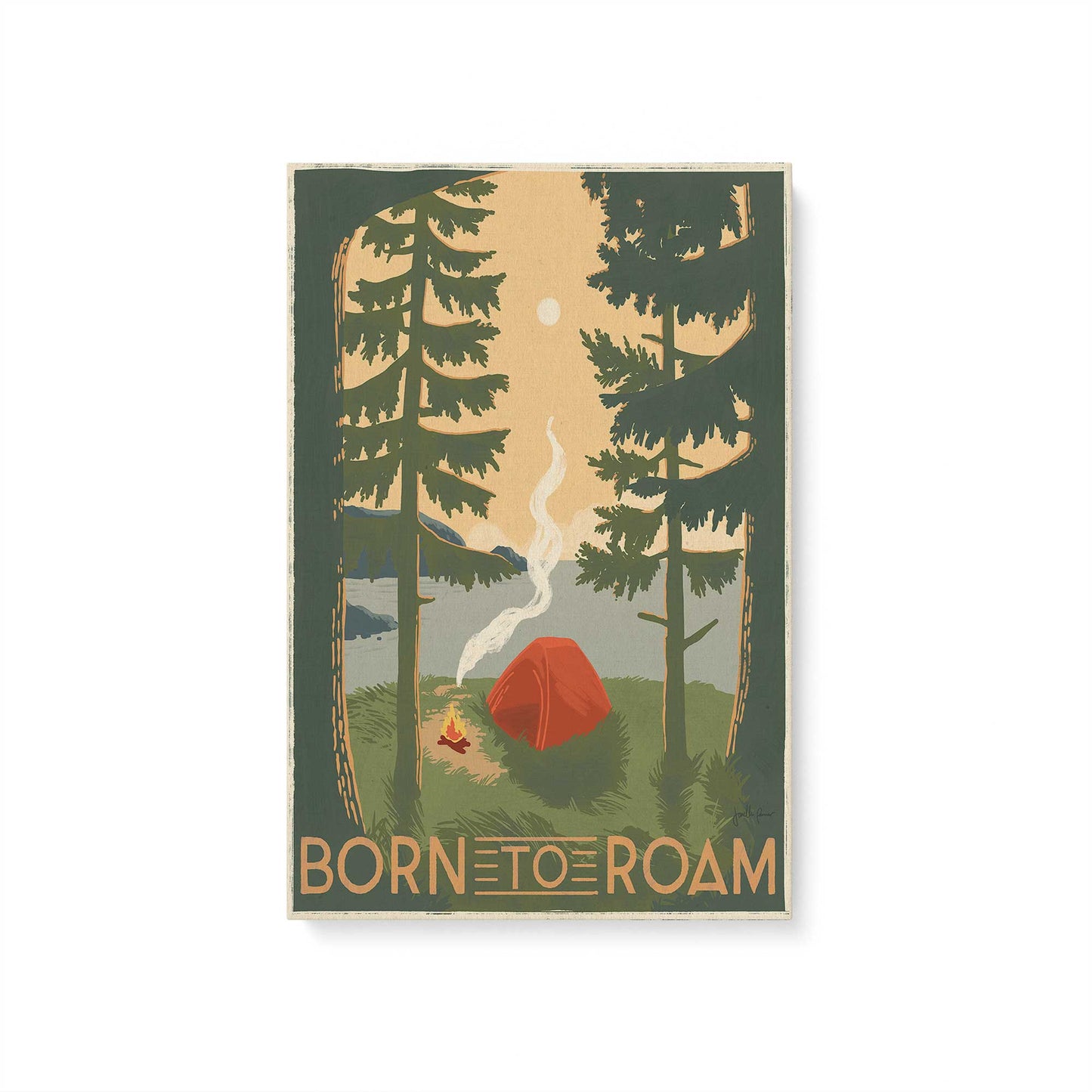 [Color:Stretched Canvas], Picture of art