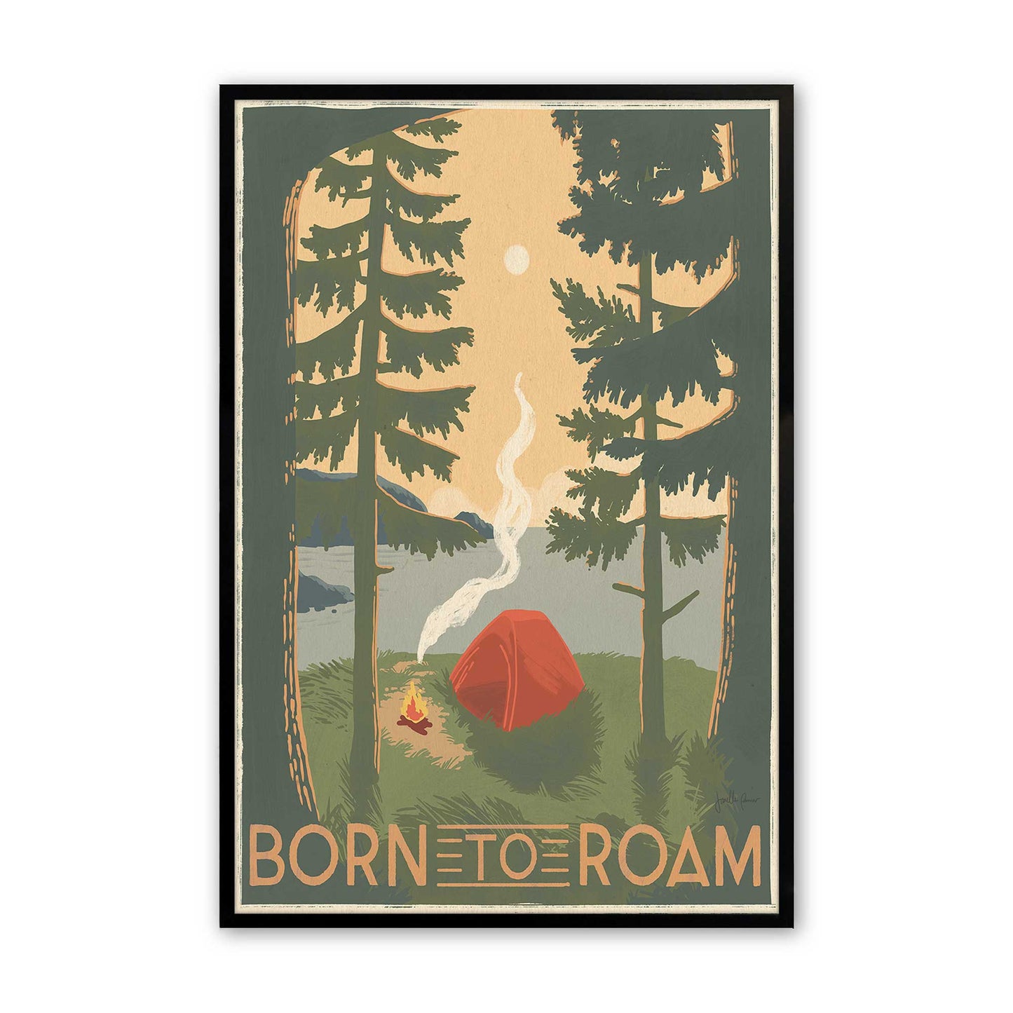 [Color:Satin Black],Front image of the art