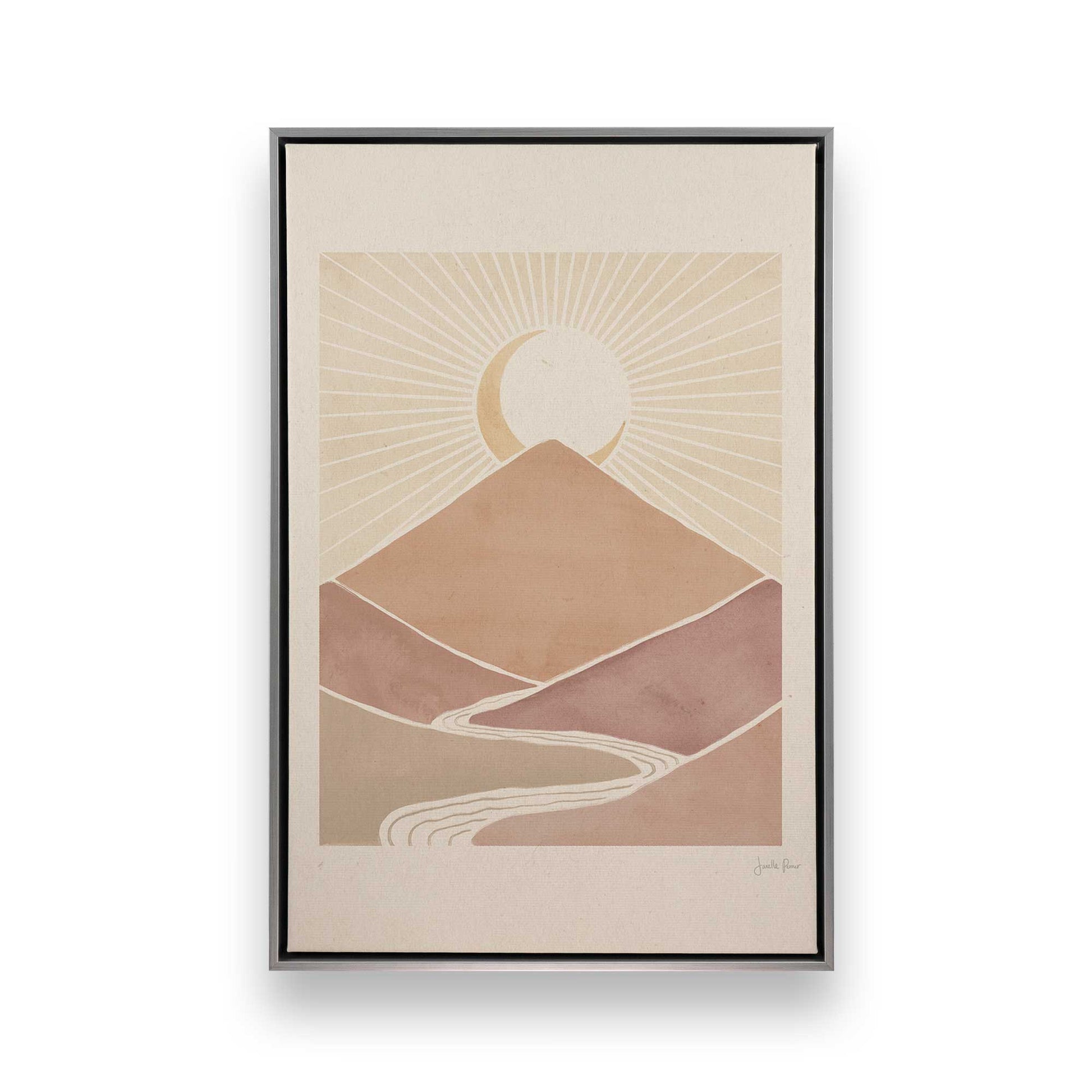 [Color:Polished Chrome], Picture of art in a Polished Chrome frame