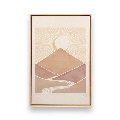 [Color:American Maple], Picture of art in a American Maple frame