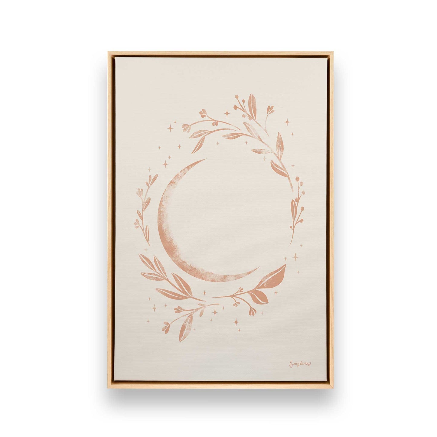 [Color:American Maple], Picture of art in a American Maple frame