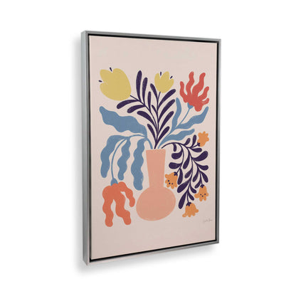 [Color:Polished Chrome], Picture of art in a Polished Chrome frame at an angle