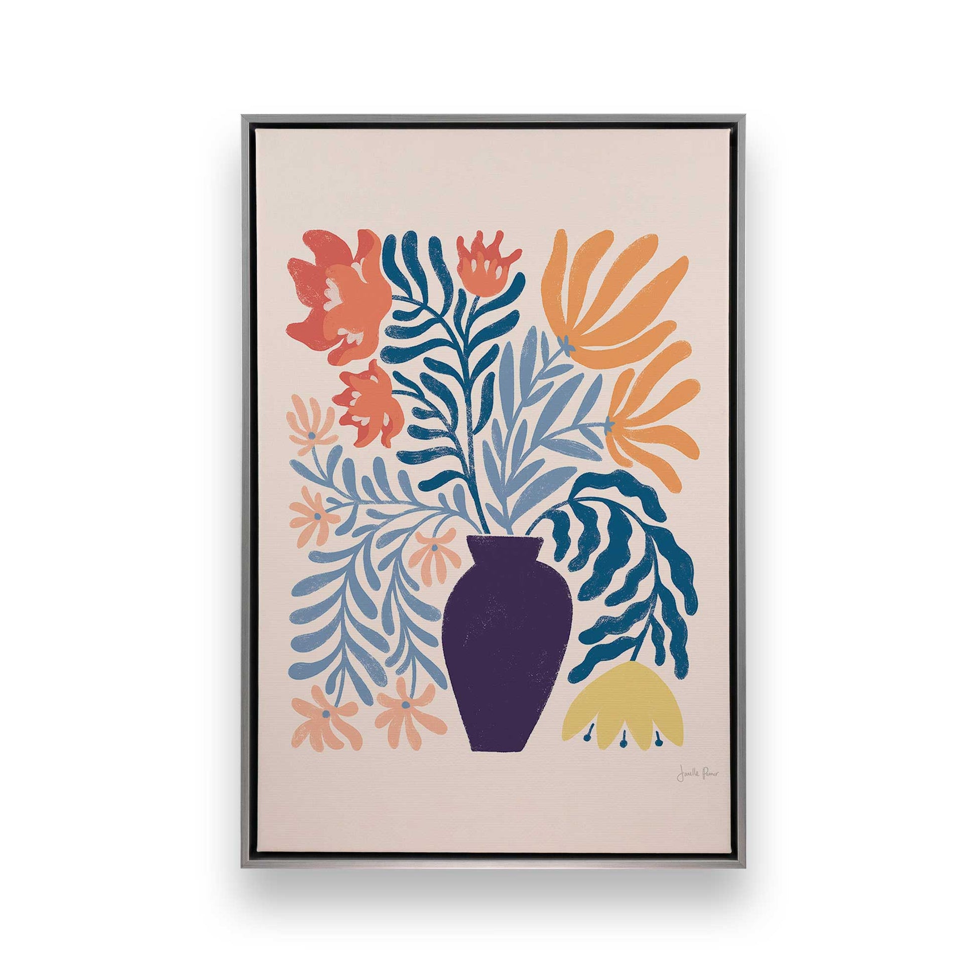 [Color:Polished Chrome], Picture of art in a Polished Chrome frame