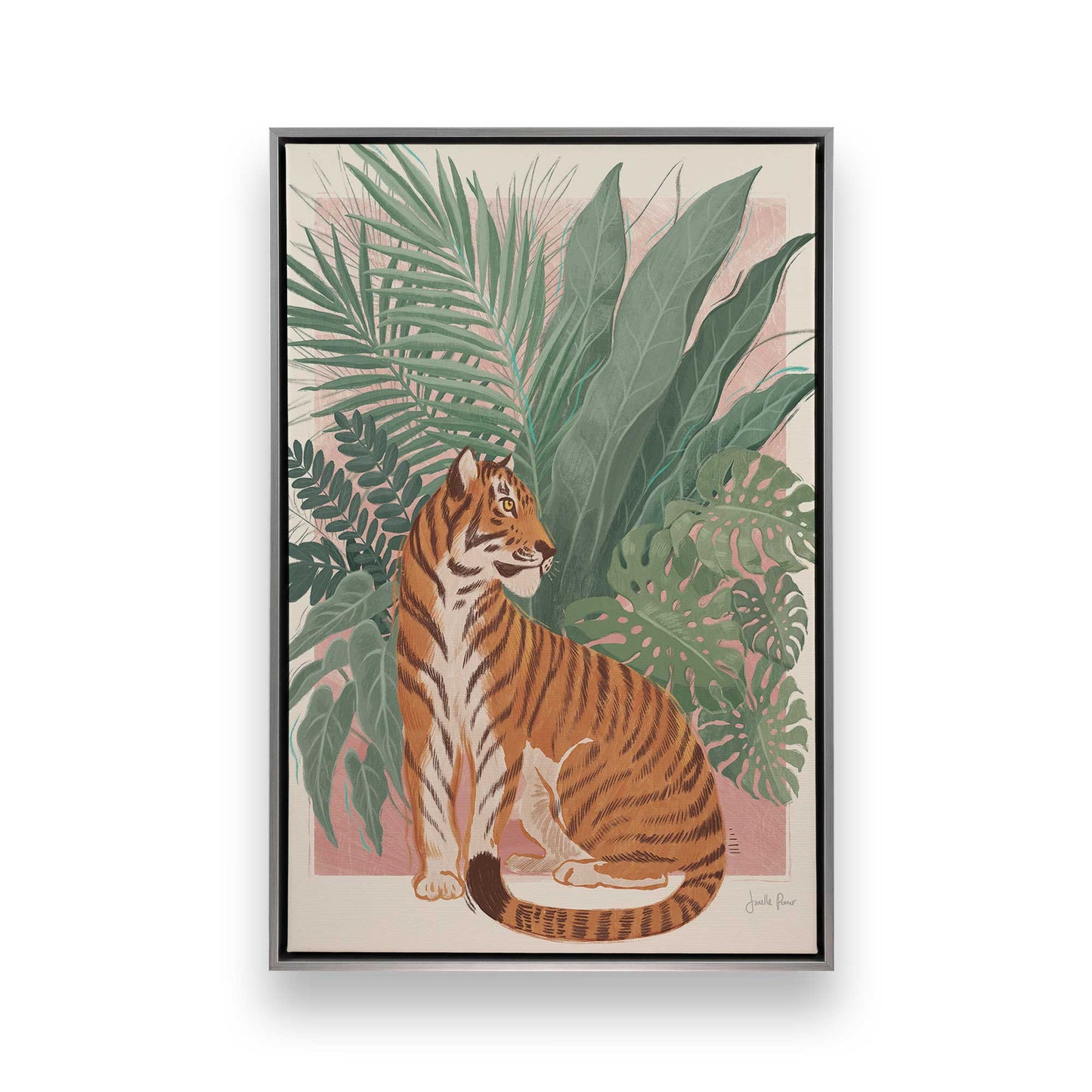 [Color:Polished Chrome], Picture of art in a Polished Chrome frame