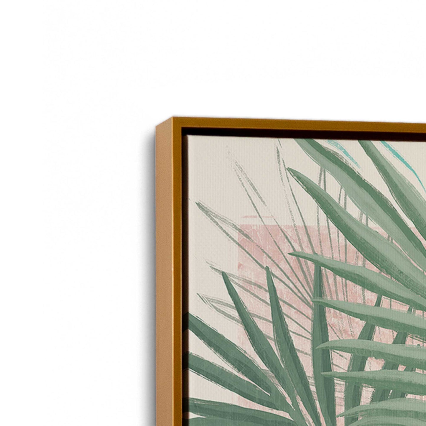 [Color:Polished Gold], Picture of the corner of the art