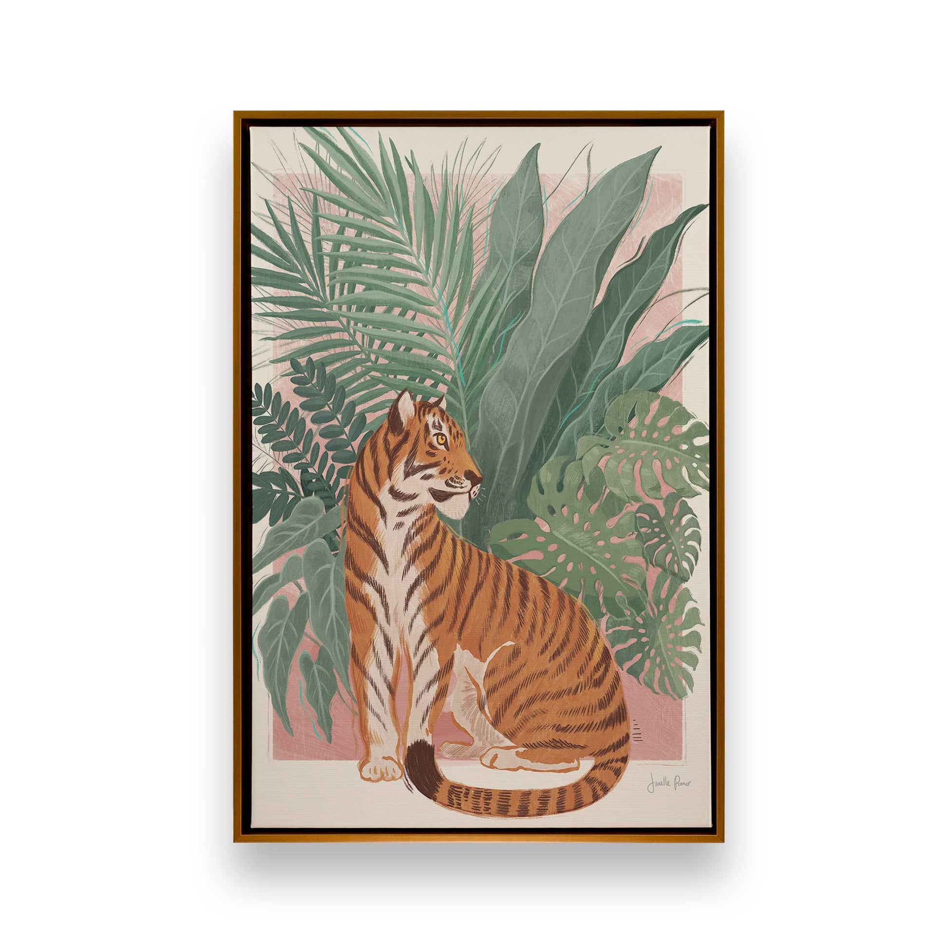 [Color:Polished Gold], Picture of art in a Polished Gold frame