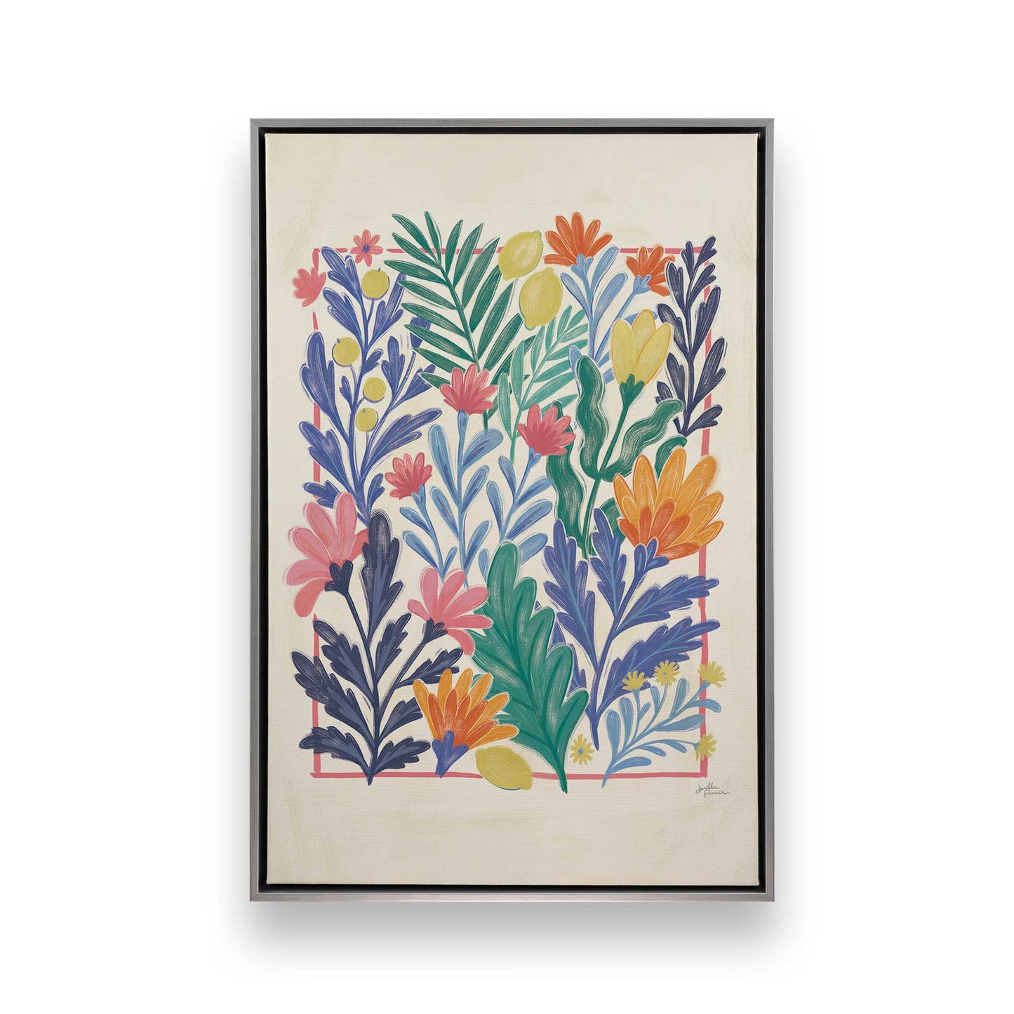 [Color:Polished Chrome], Picture of art in a Polished Chrome frame