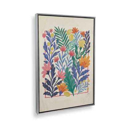 [Color:Polished Chrome], Picture of art in a Polished Chrome frame at an angle