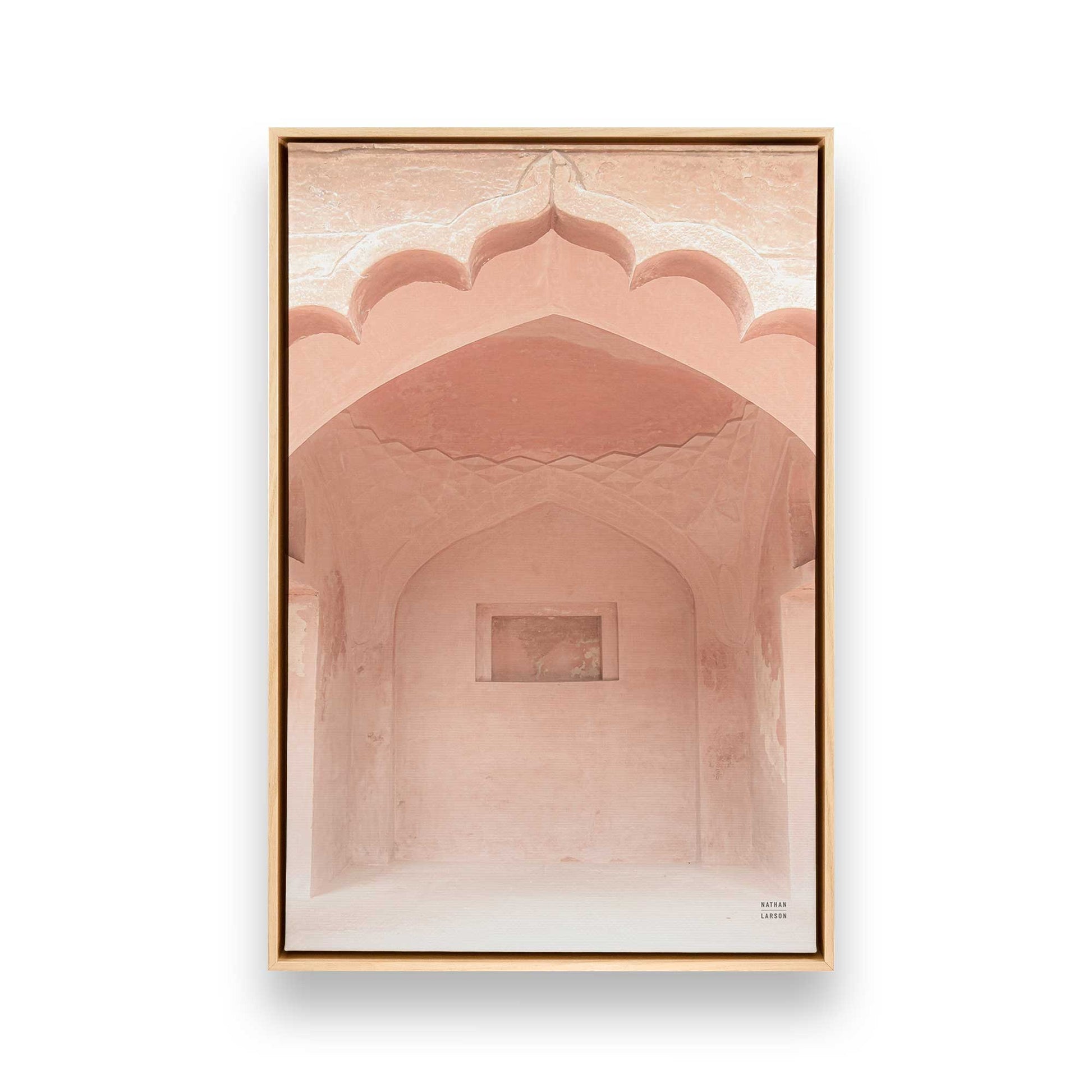 [Color:American Maple], Picture of art in a American Maple frame