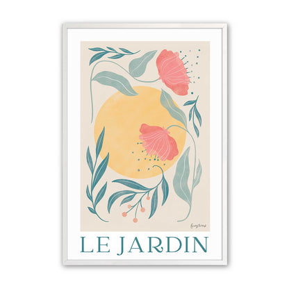 [Color:Opaque White], Picture of art in a Opaque White frame