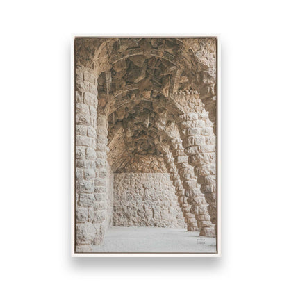 [Color:Opaque White], Picture of art in a White frame