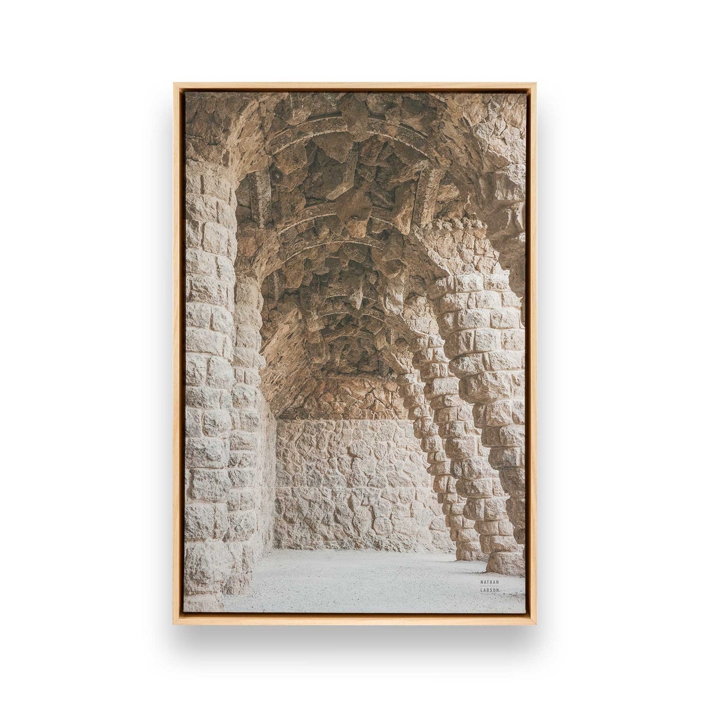 [Color:American Maple], Picture of art in a American Maple frame