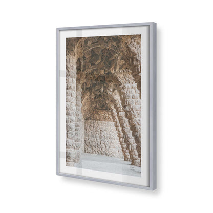[Color:Polished Chrome], Picture of art in a Polished Chrome frame at an angle