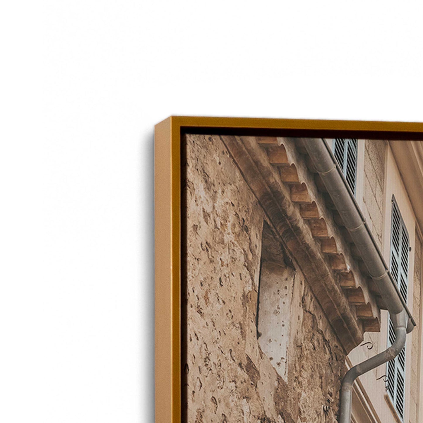 [Color:Polished Gold], Picture of the corner of the art
