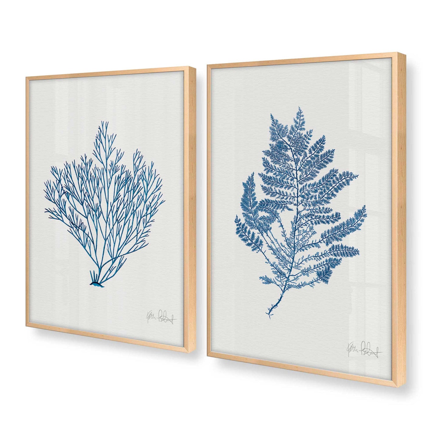 [Color:Raw Maple], Picture of art in a Raw Maple frame at an angle