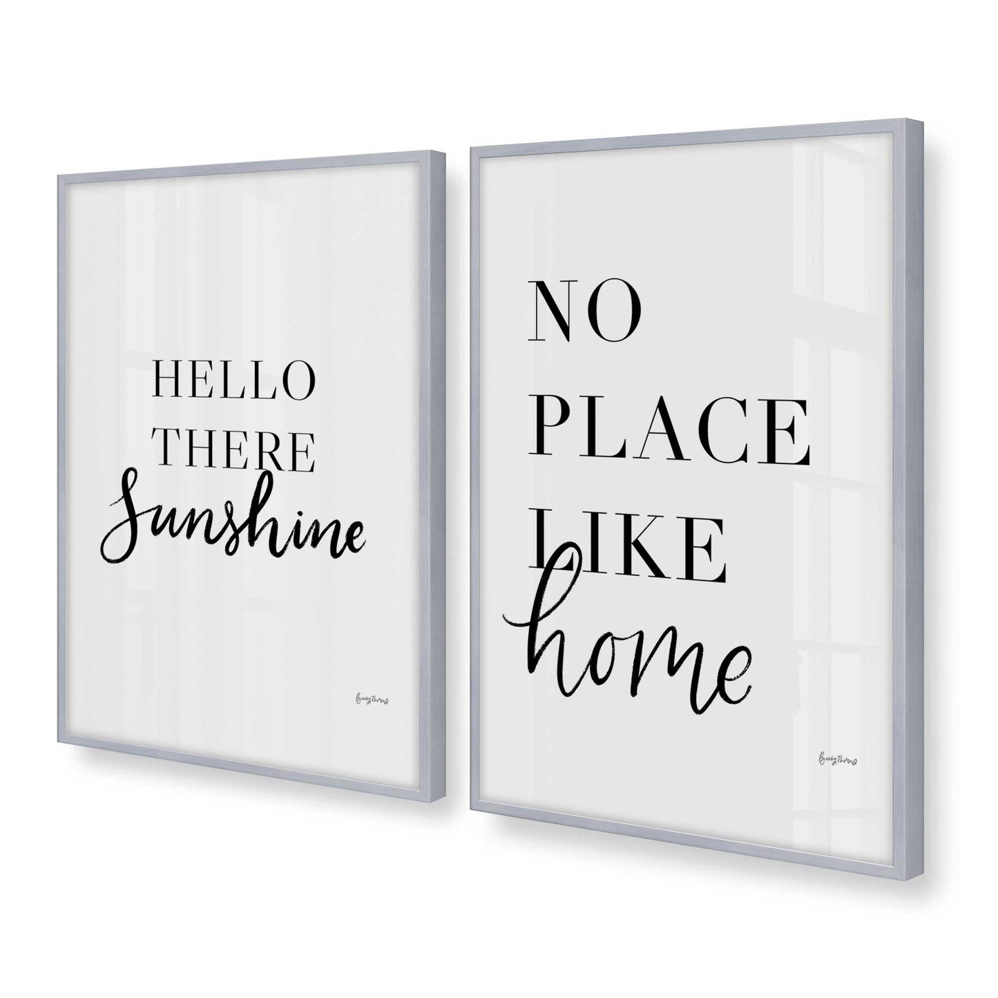 [Color:Polished Chrome], Picture of art in a Polished Chrome frame at an angle