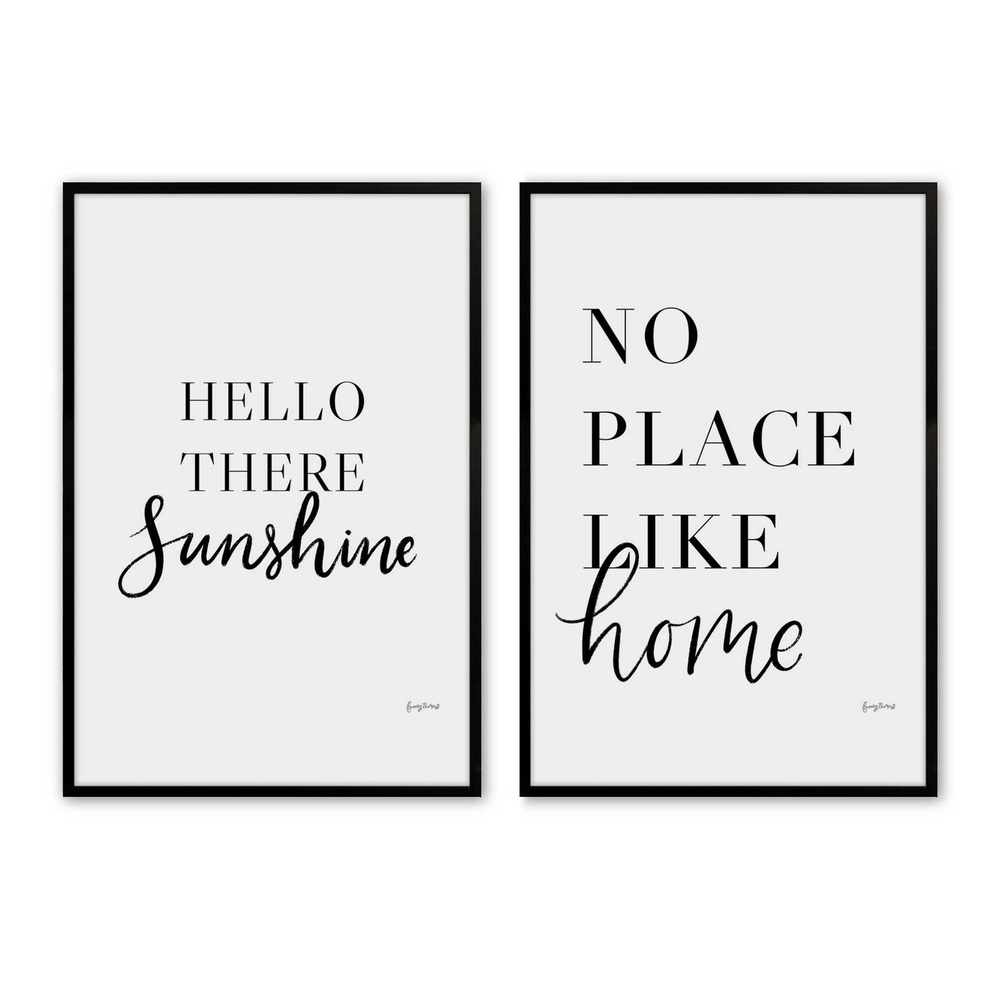 [Color:Satin Black], Picture of art in a Satin Black frame