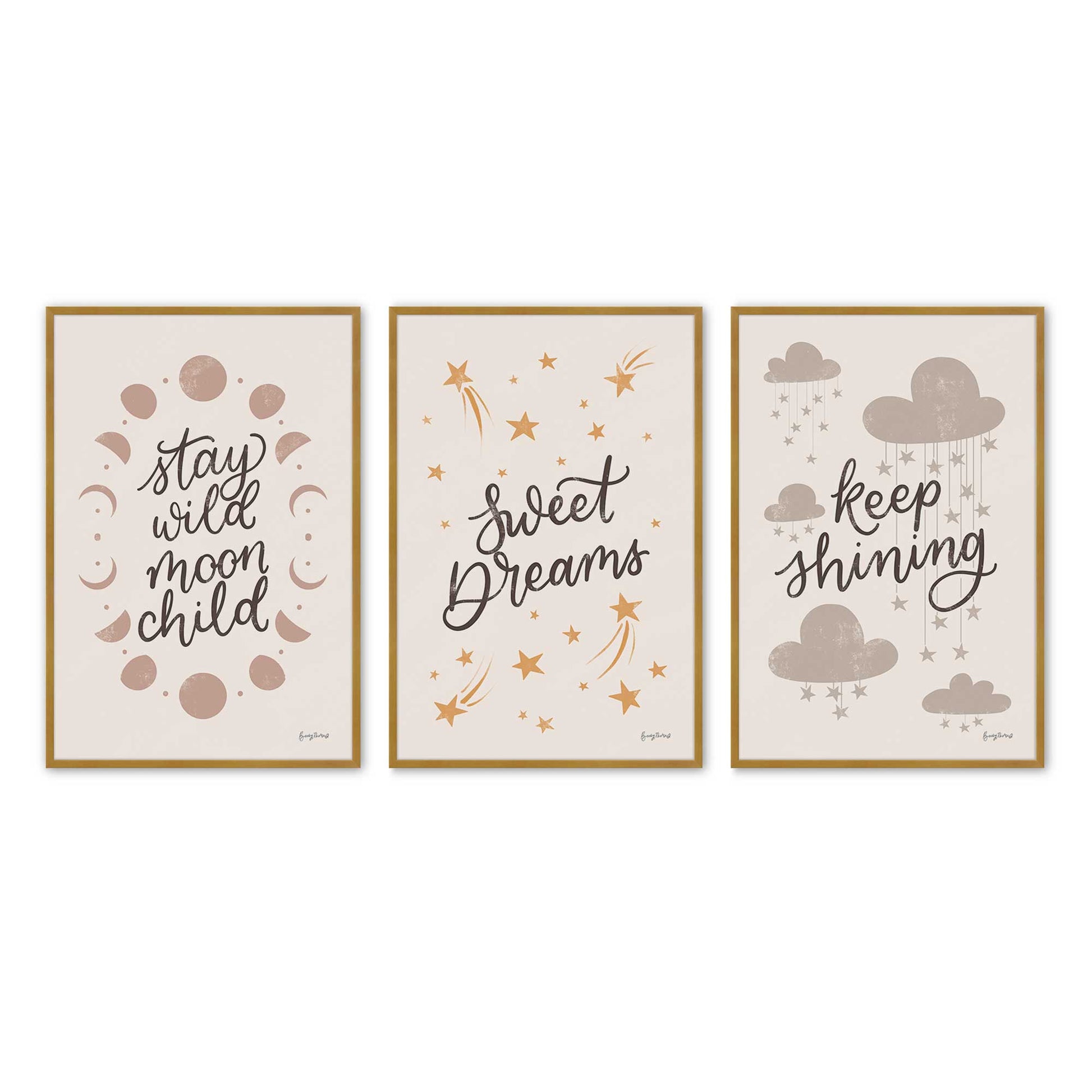 [Color:Polished Gold], Picture of art in a Polished Gold frame