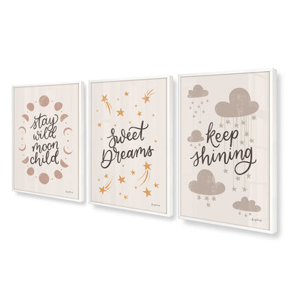 [Color:Opaque White], Picture of art in a Opaque White frame at an angle