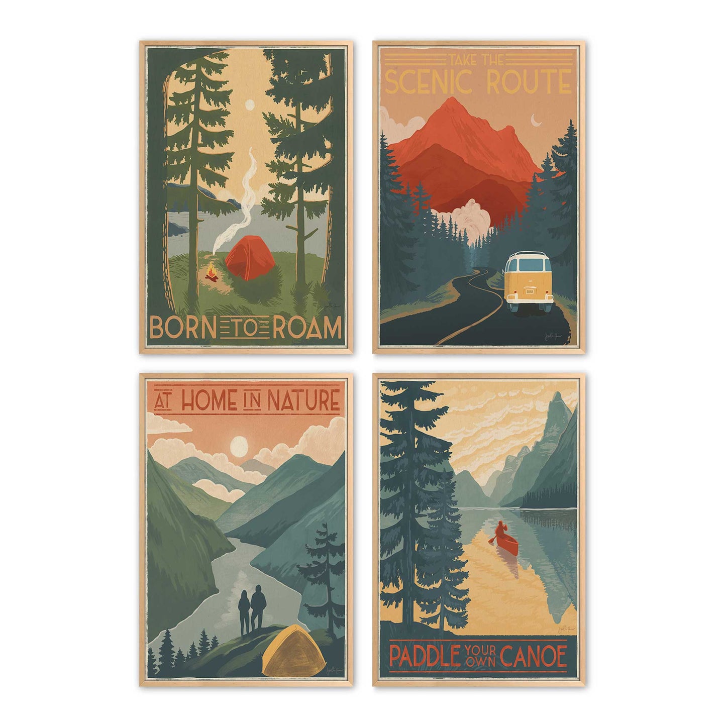 [Color:Raw Maple], Picture of art in a Raw Maple frame