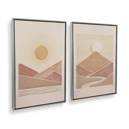 [Color:Polished Chrome], Picture of art in a Polished Chrome frame at an angle