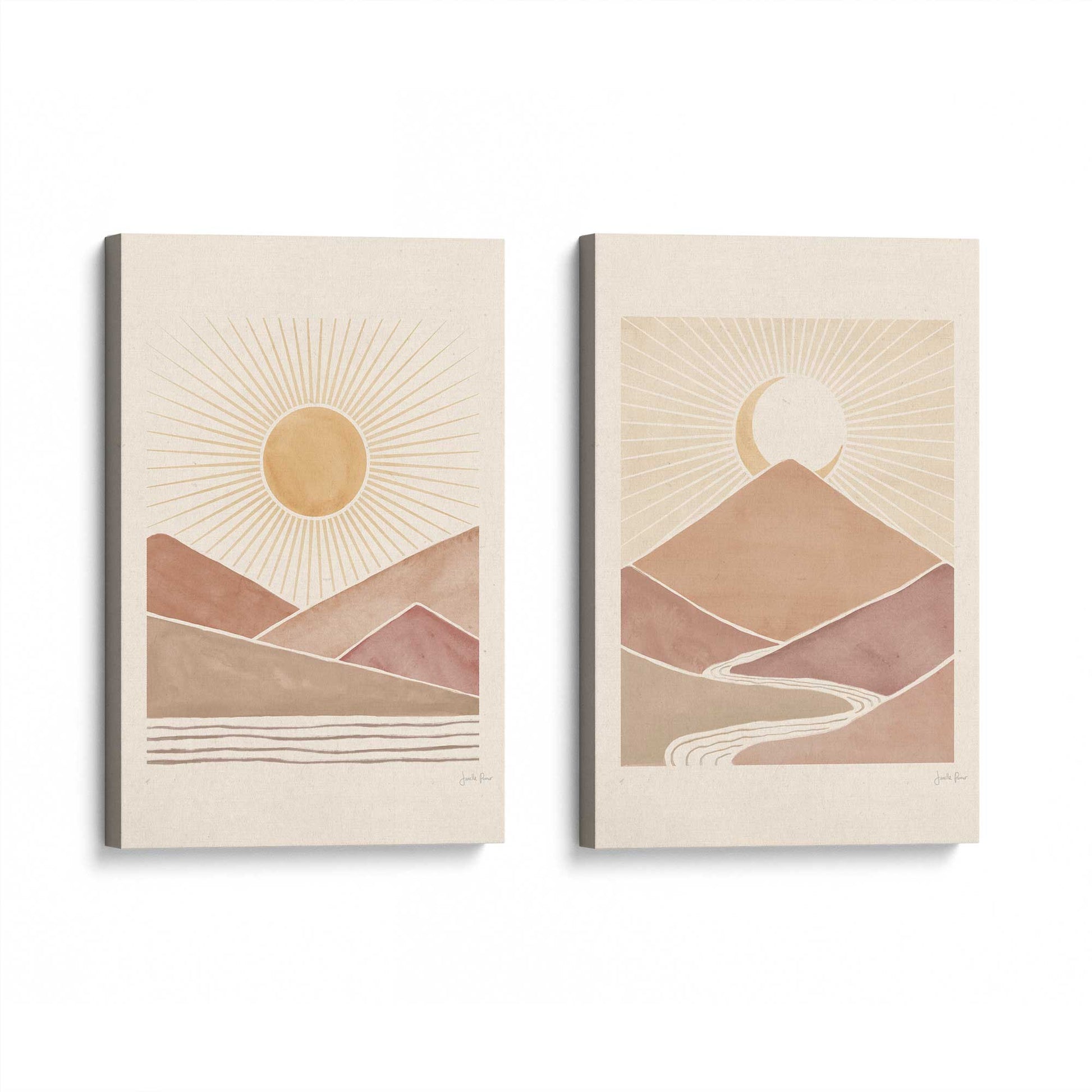 [Color:Stretched Canvas], Picture of art at an angle