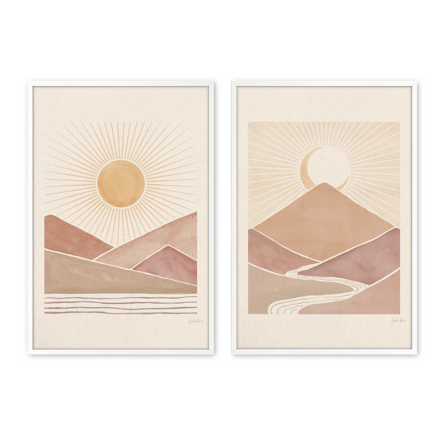 [Color:Opaque White], Picture of art in a Opaque White frame