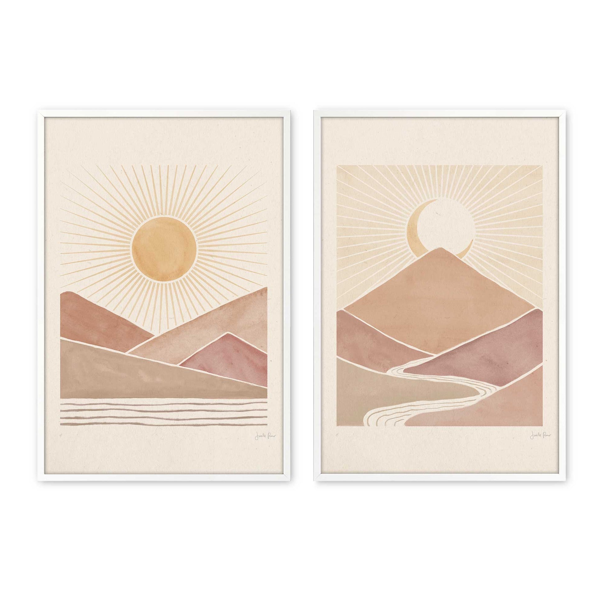 [Color:Opaque White], Picture of art in a Opaque White frame