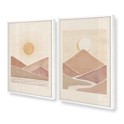 [Color:Opaque White], Picture of art in a Opaque White frame at an angle