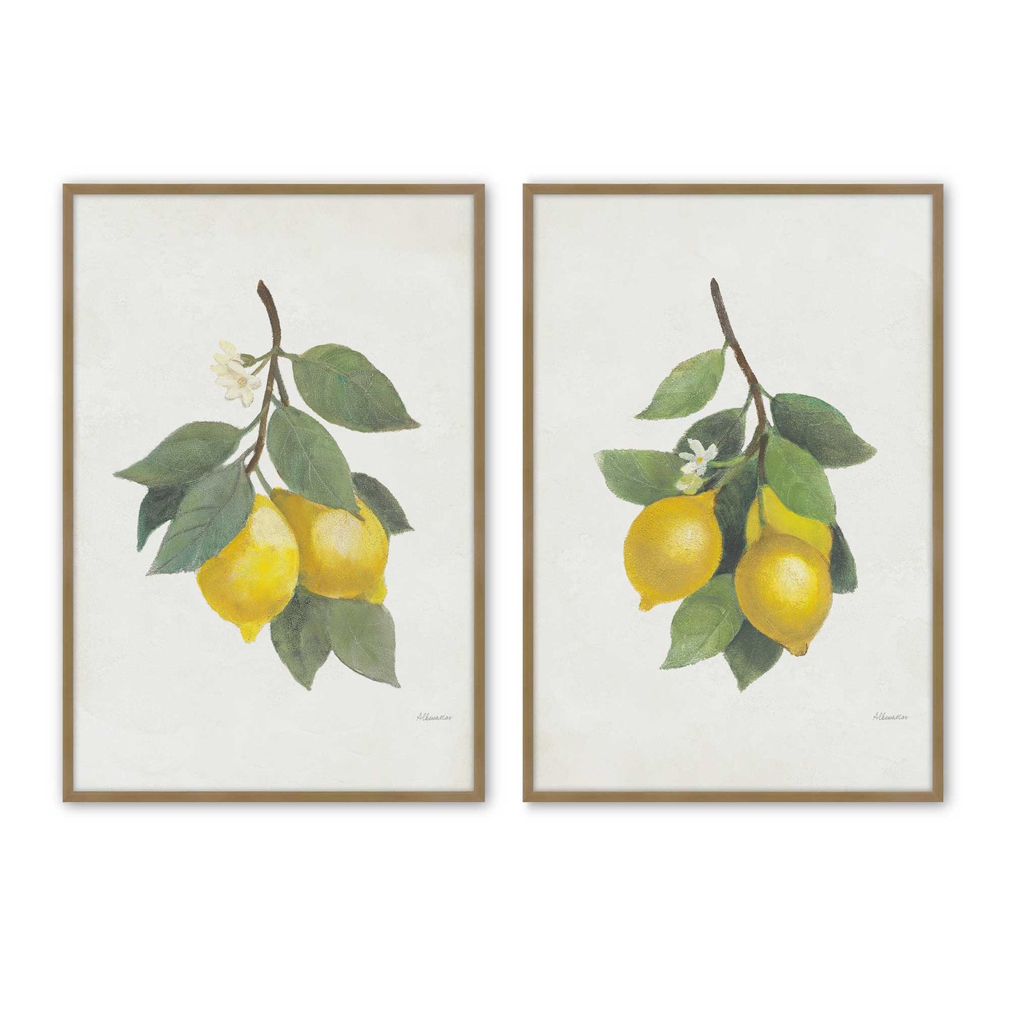 [Color:Brushed Gold], Picture of art in a Brushed Gold frame