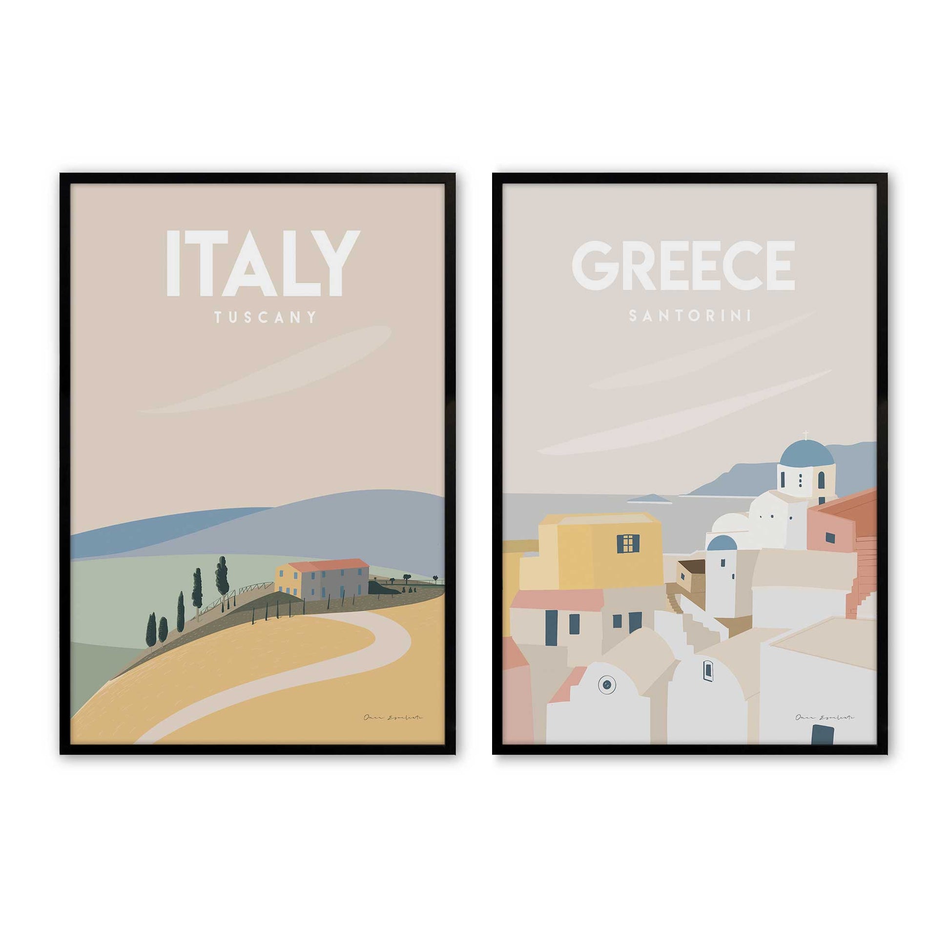 [Color:Satin Black], Picture of art in a Satin Black frame