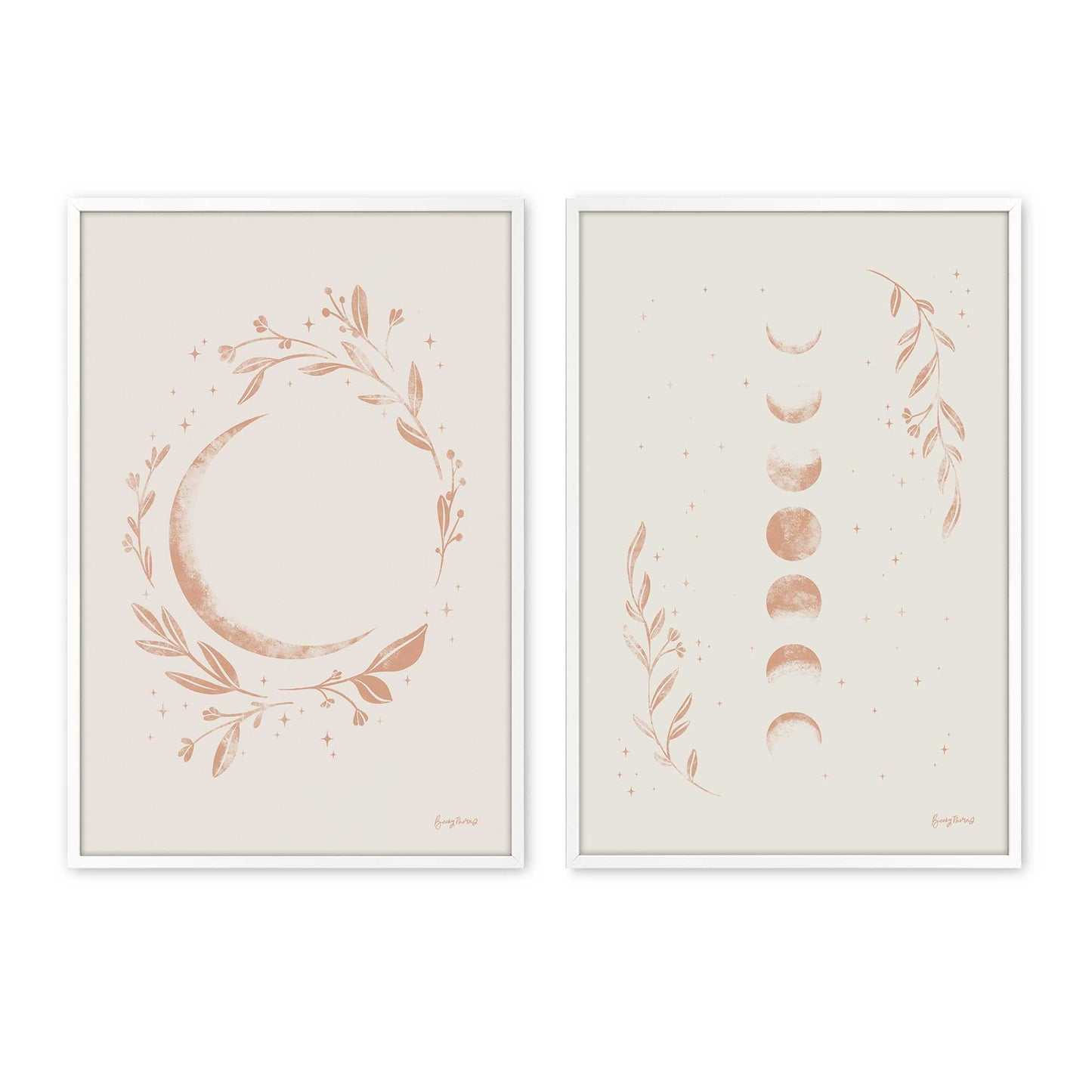 [Color:Opaque White], Picture of art in a Opaque White frame