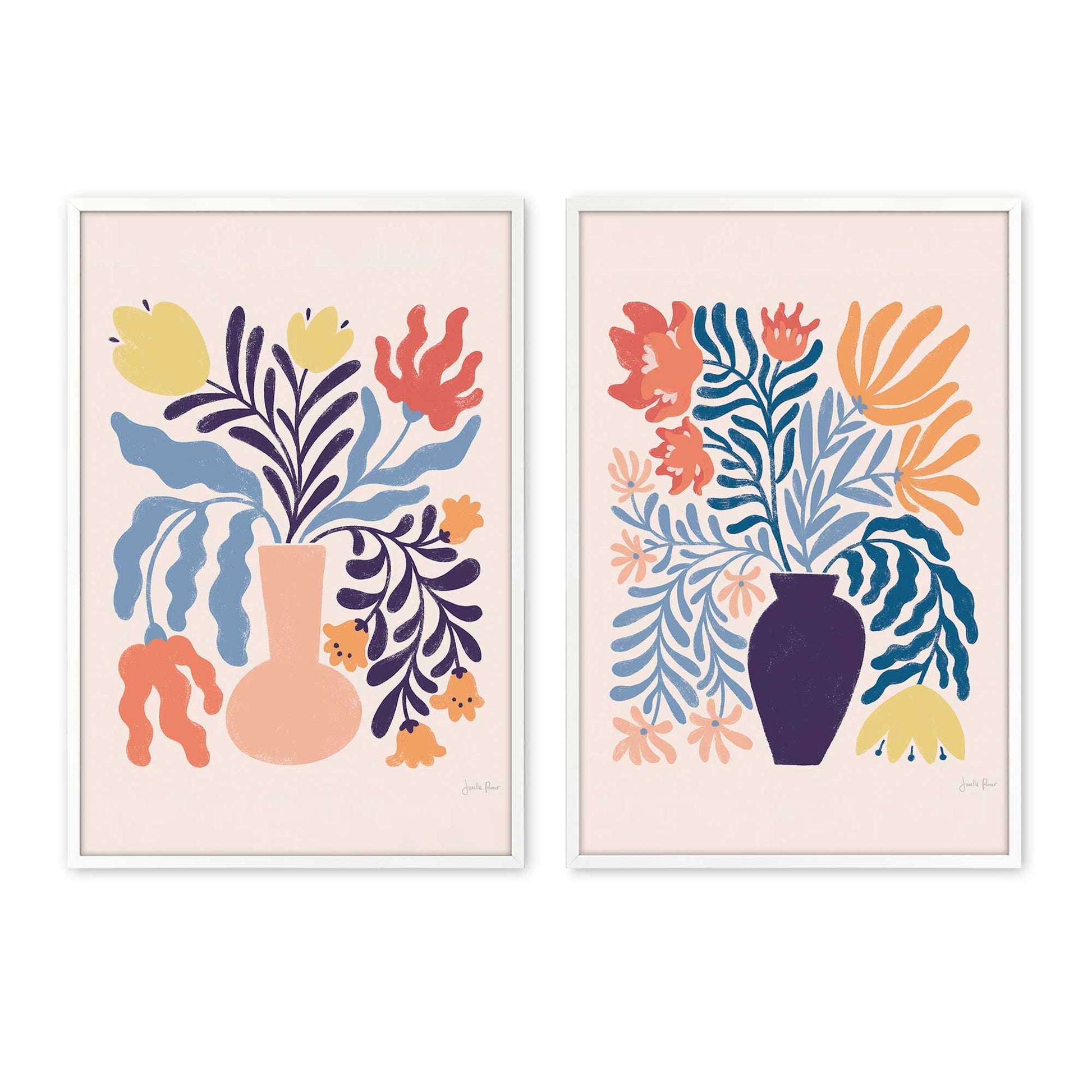 [Color:Opaque White], Picture of art in a Opaque White frame