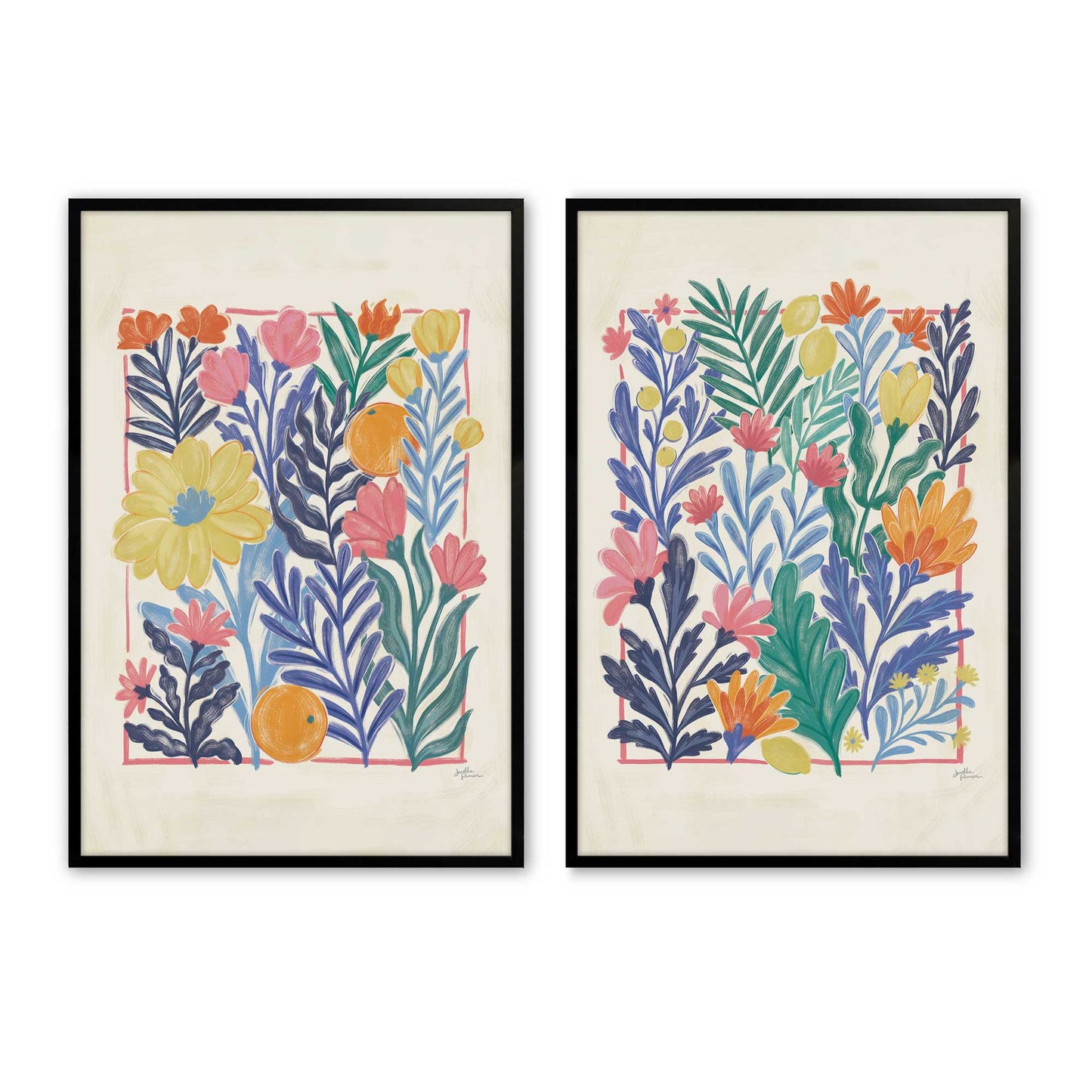 [Color:Satin Black], Picture of art in a Satin Black frame