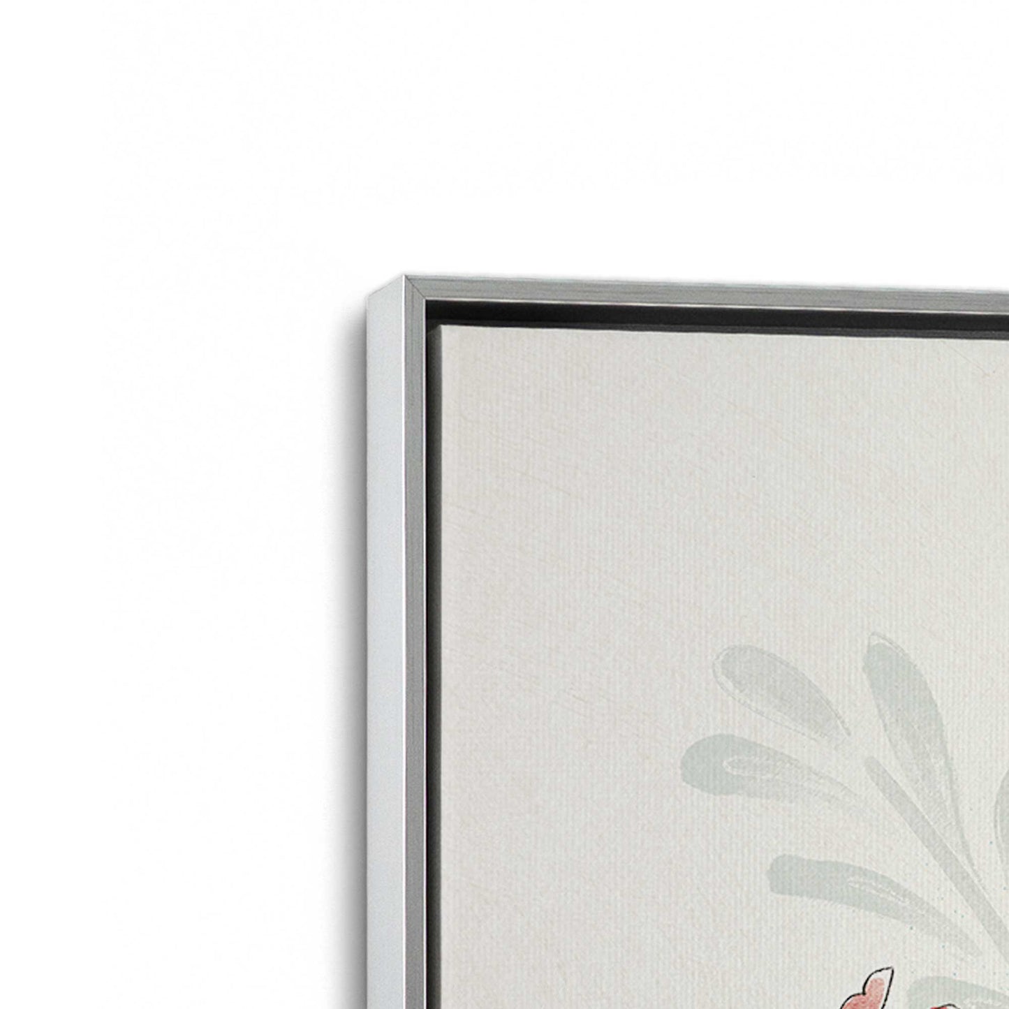 Summer Wildflowers Canvas Print, Set of 2