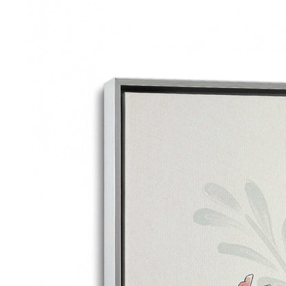 Summer Wildflowers Canvas Print, Set of 2