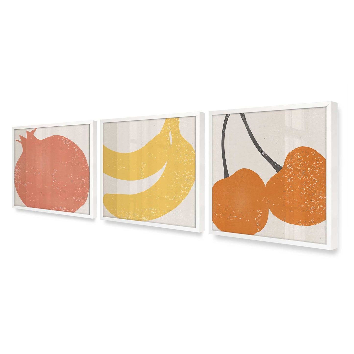 [Color:Opaque White], Picture of art in a Opaque White frame at an angle