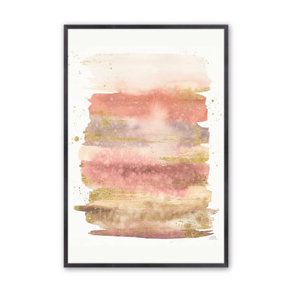 Dusty Pink Skies Art Print, Set of 3